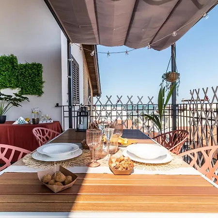 Gioiello Marino -1 Min From The Sea- Free Parking- Bike- Wi-fi Apartament Tortoreto